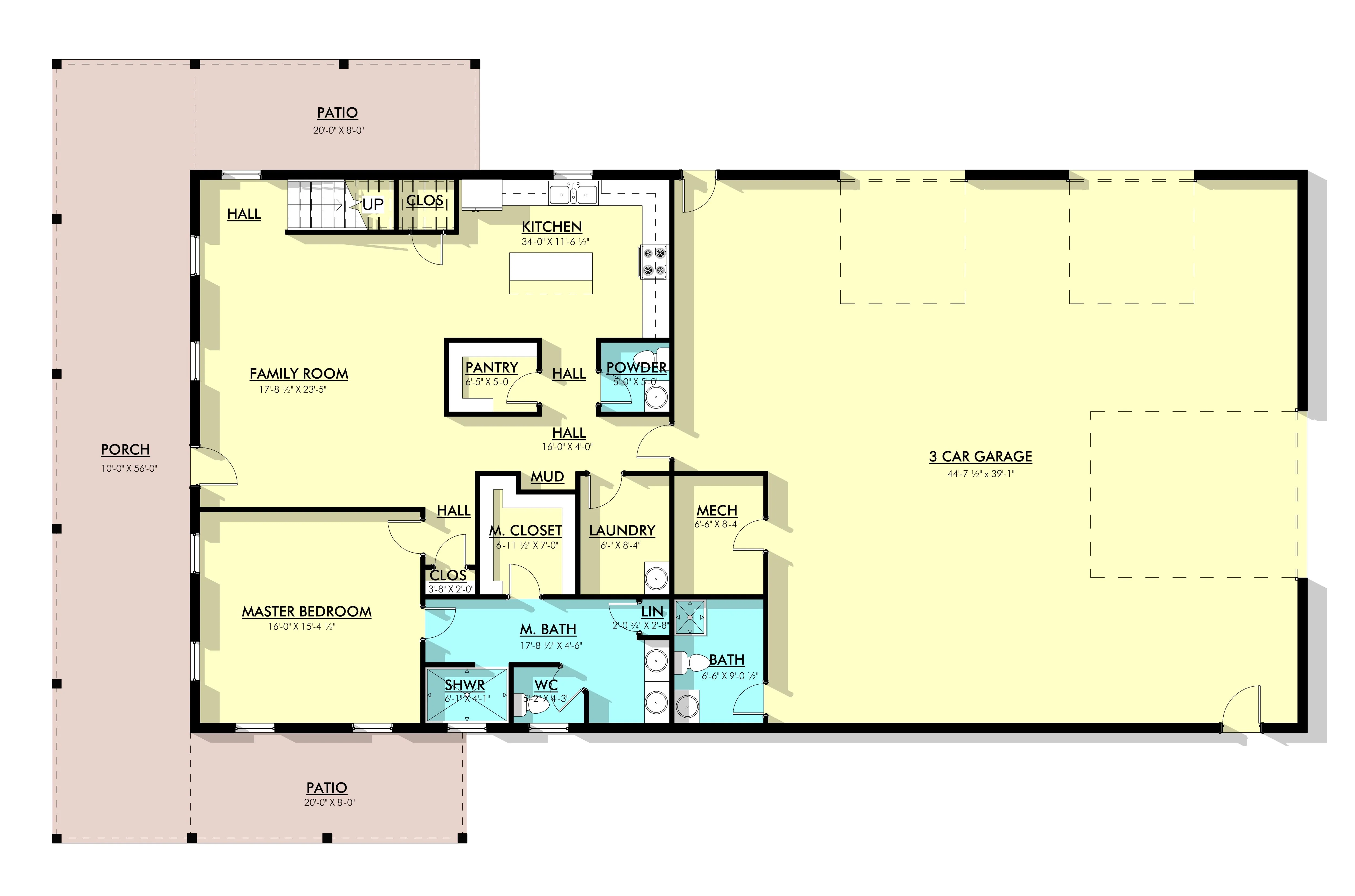 PL-71005 Vista Barndominium House Plan - Image 7