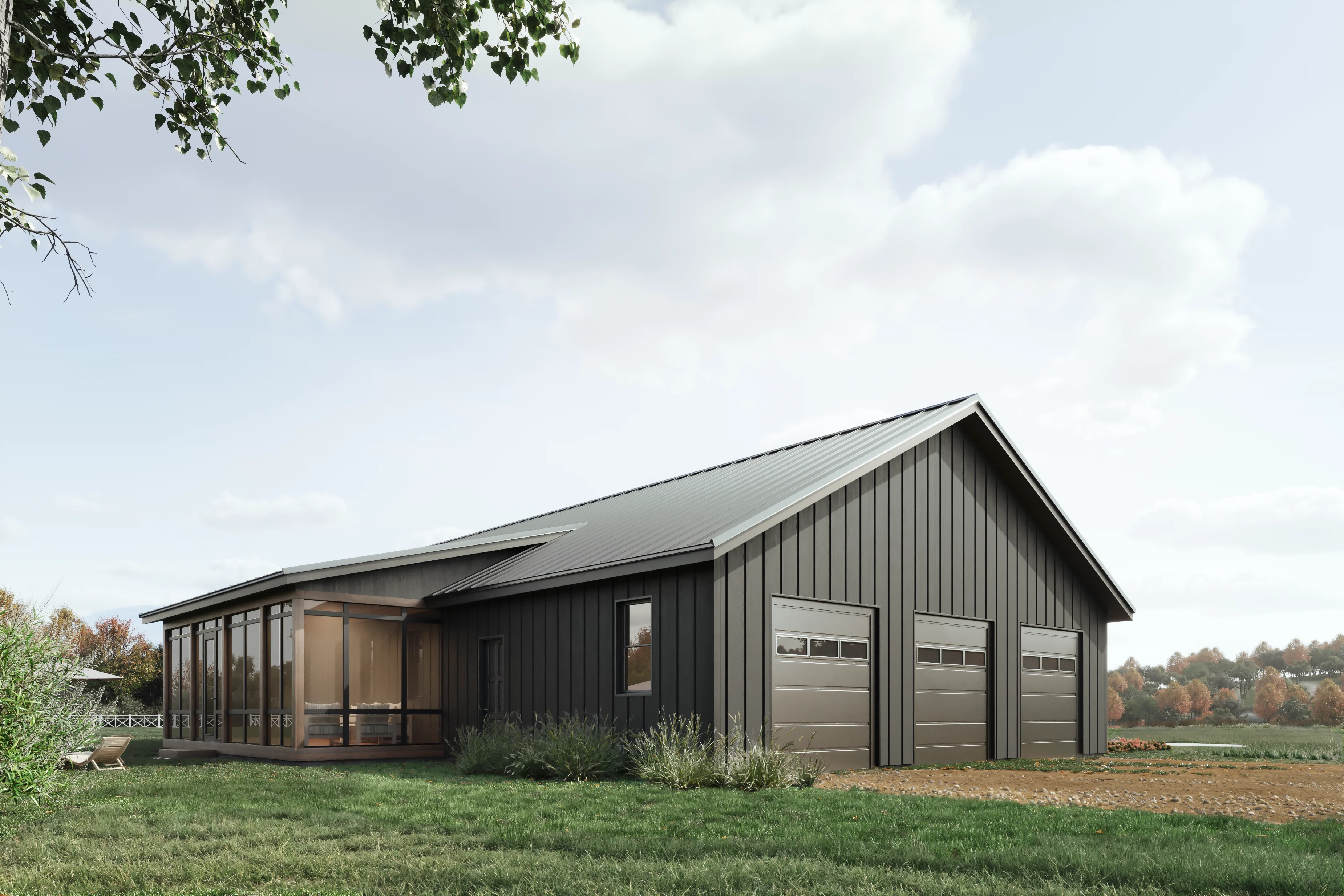 PL-71006 Katrina Barndominium House Plan - Image 3