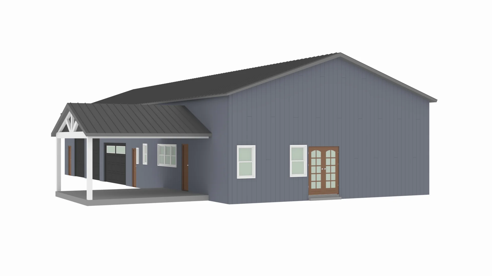 PL-71007-M Michelle Barndominium House Plan - Image 8