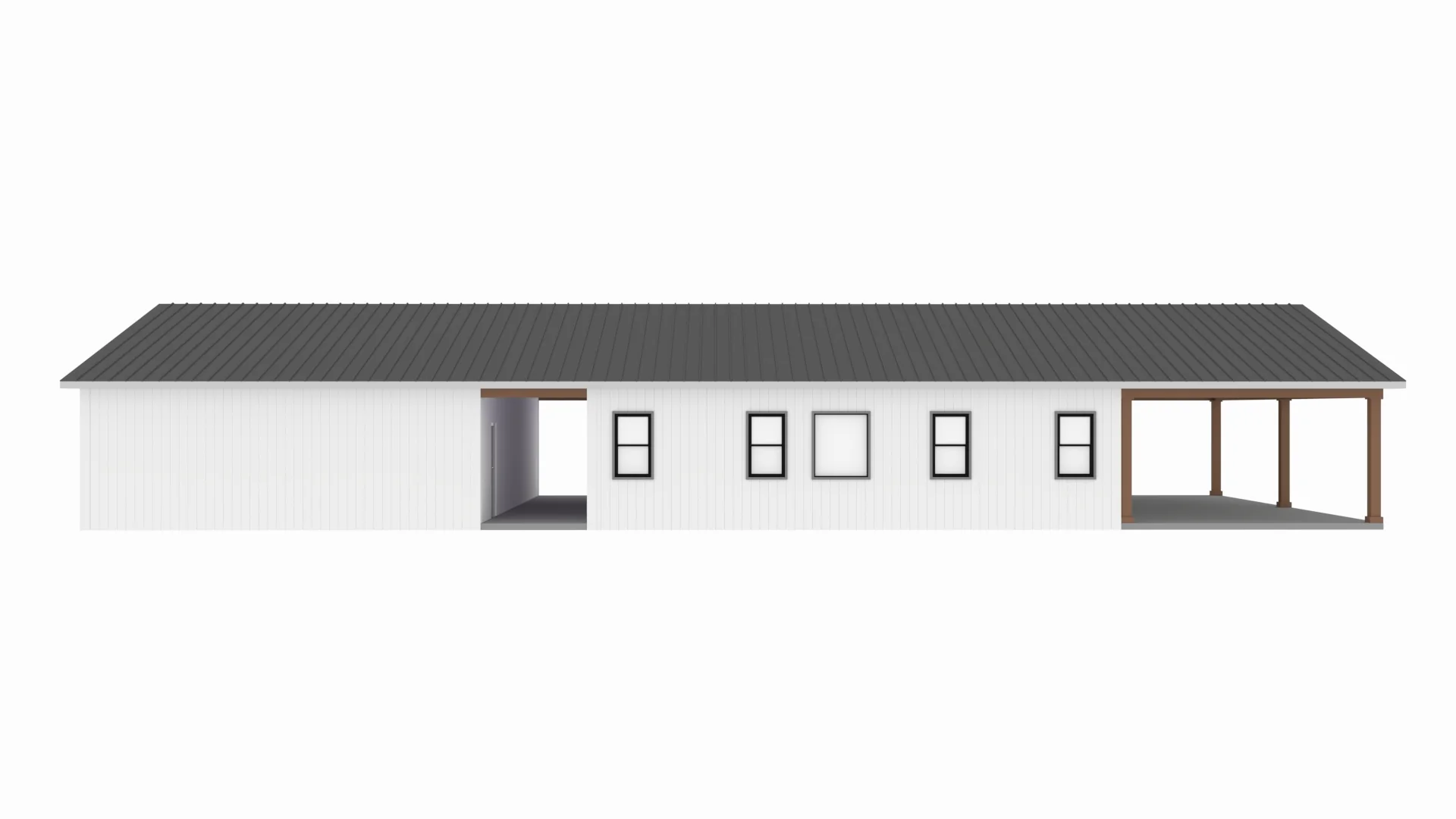 PL-71007 Serena Barndominium House Plan - Image 8