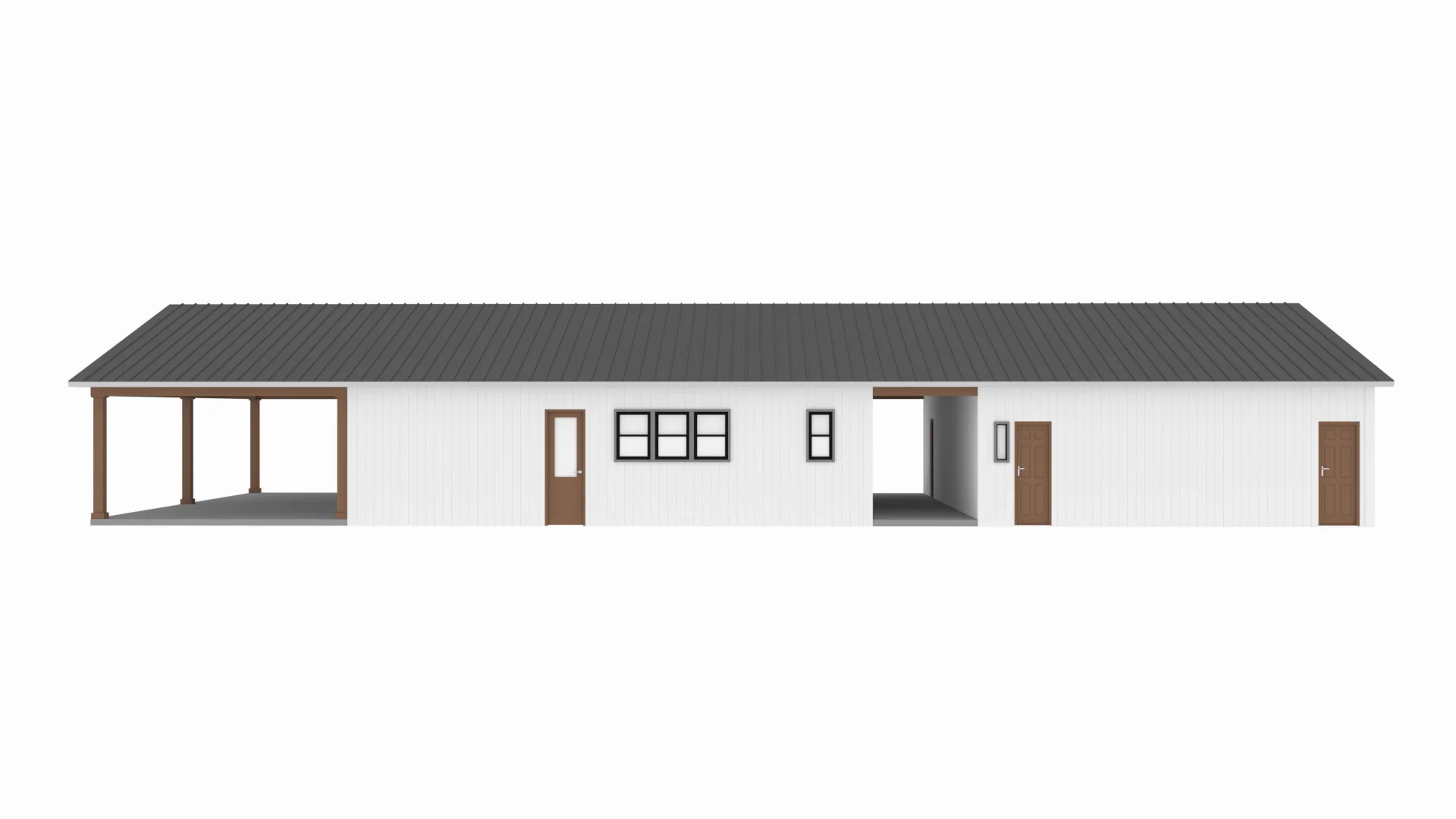 PL-71007-Y Young Barndominium House Plan - Image 7
