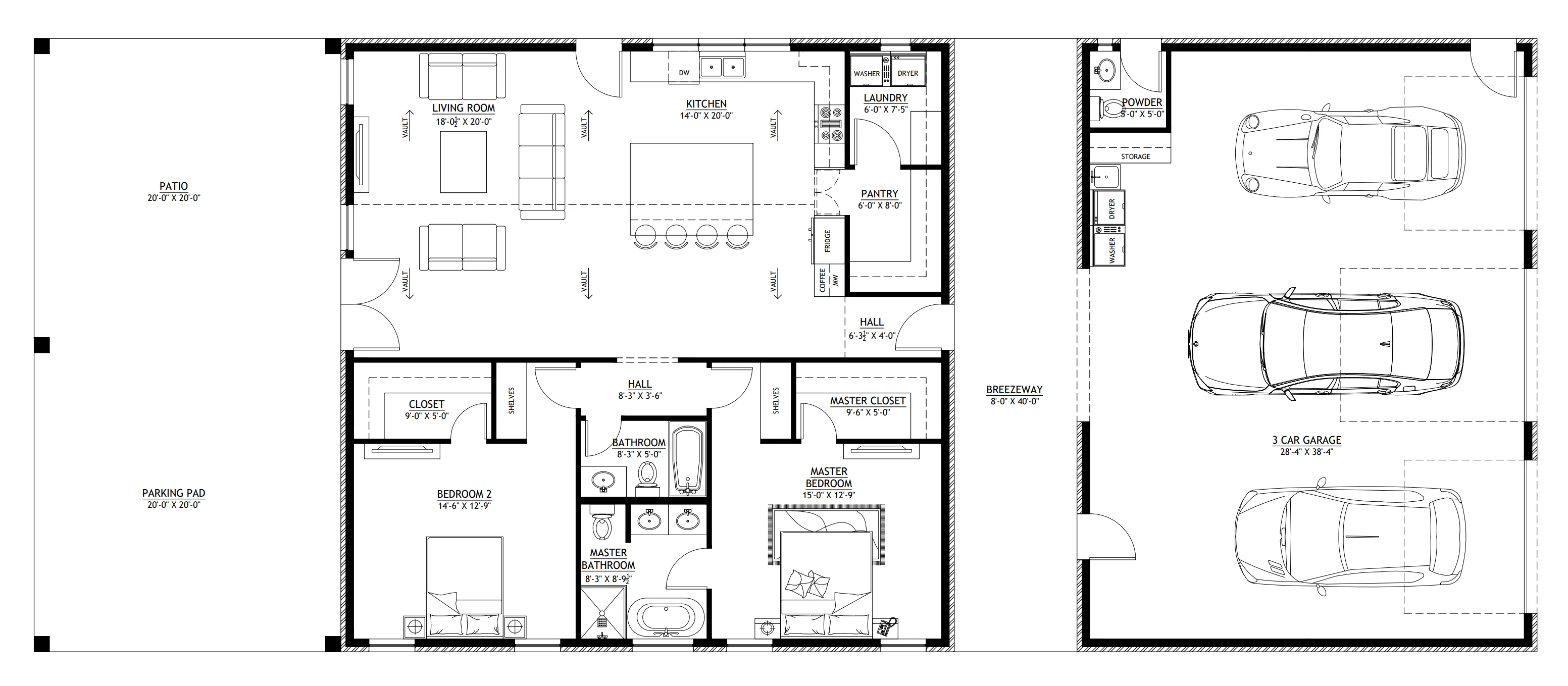 PL-71007-Y Young Barndominium House Plan - Image 9