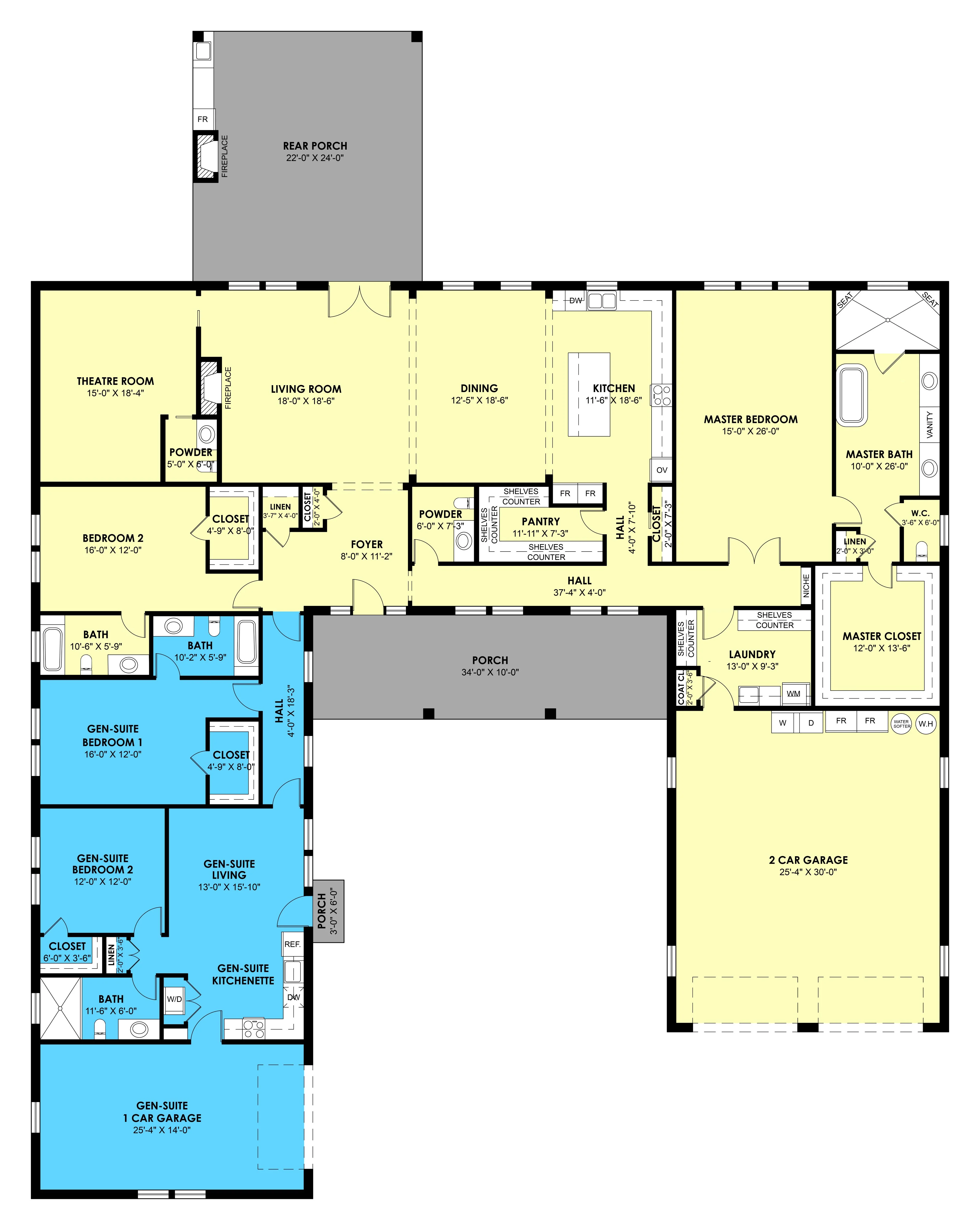 PL-71011-GS Barndominium House Plan - Image 3