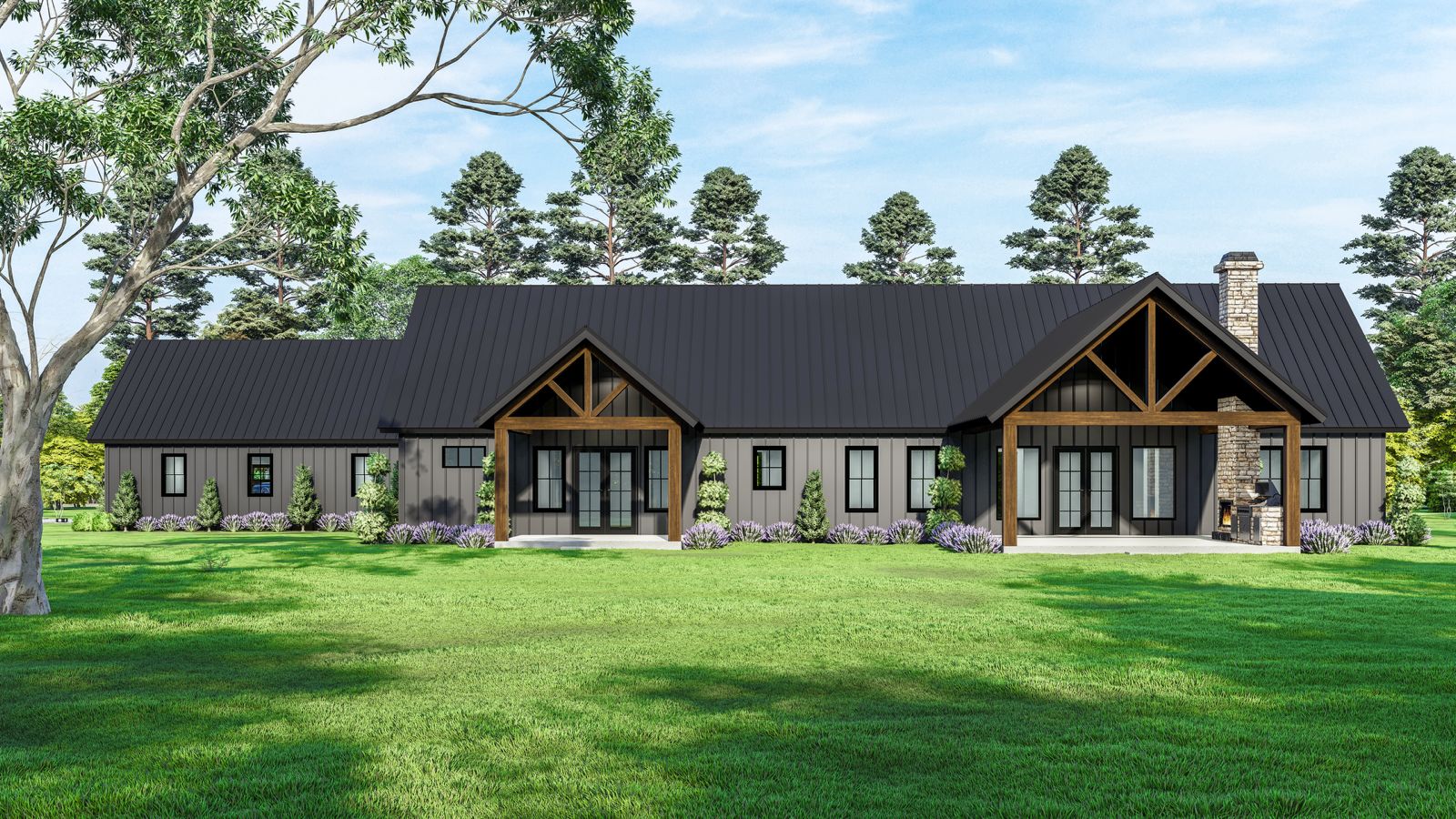 PL-71011-H Harvest Barndominium House Plan - Image 4