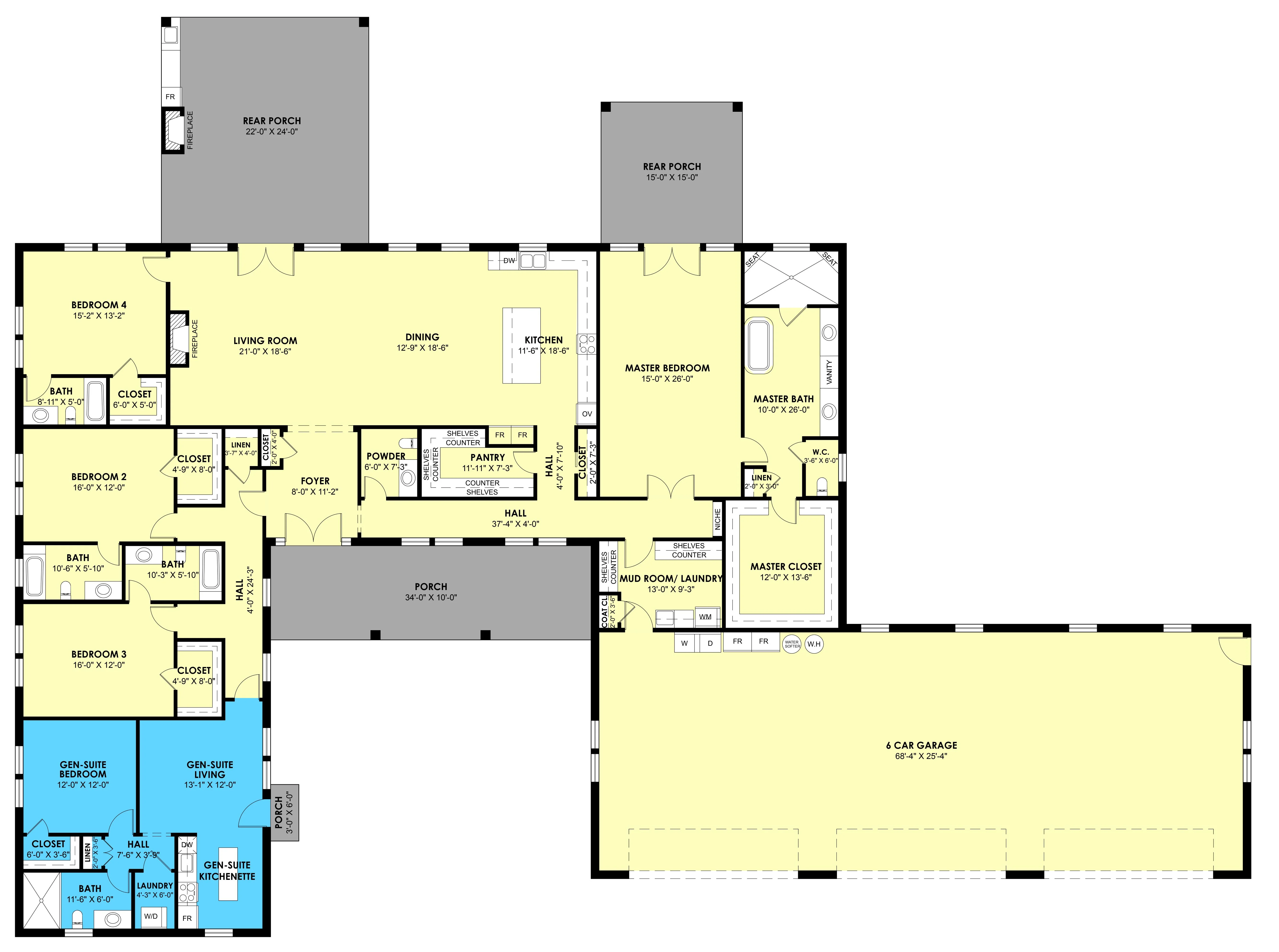 PL-71011-HGS Barndominium House Plan - Image 3