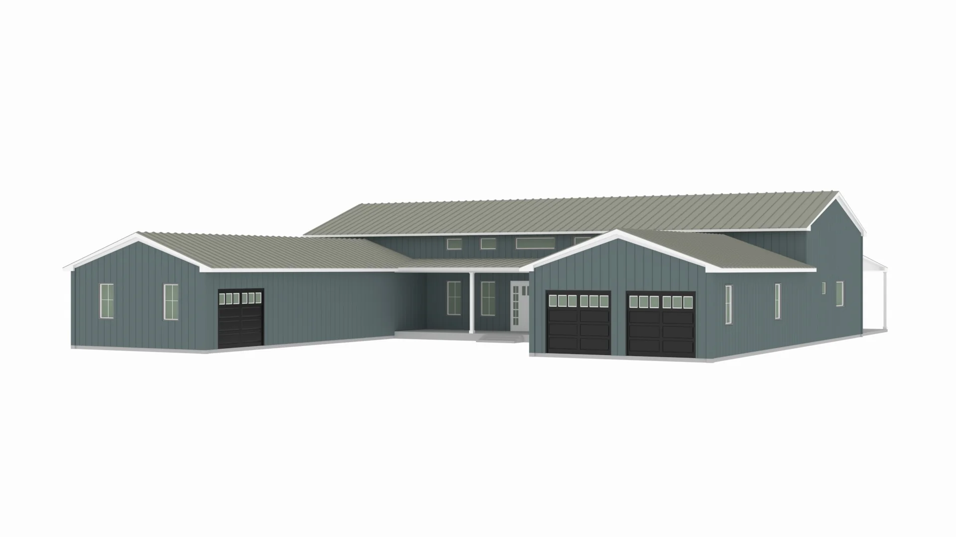 PL-71101-P Angel Barndominium House Plan - Image 4
