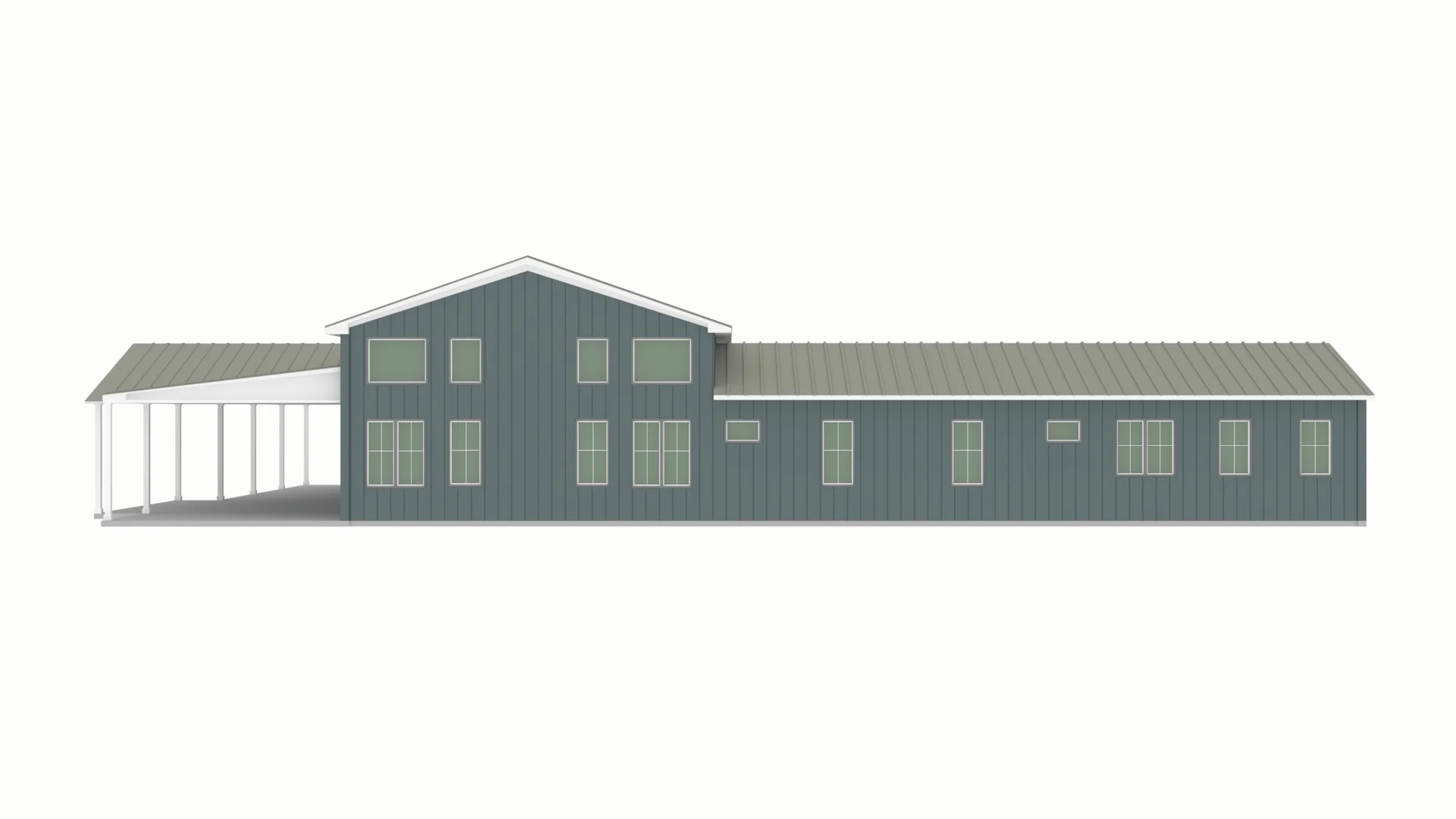 PL-71101-P Angel Barndominium House Plan - Image 6