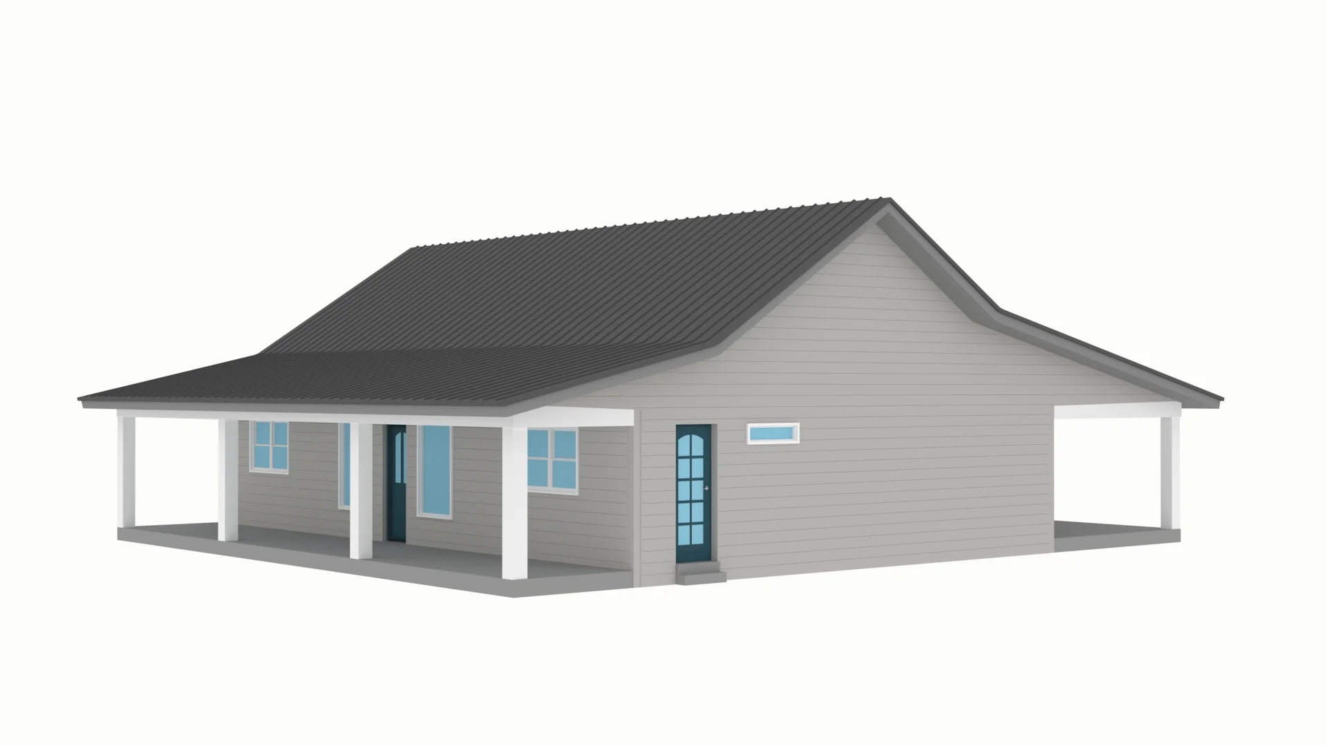 RP-10002-L Langston Barndominium  House Plan - Image 6
