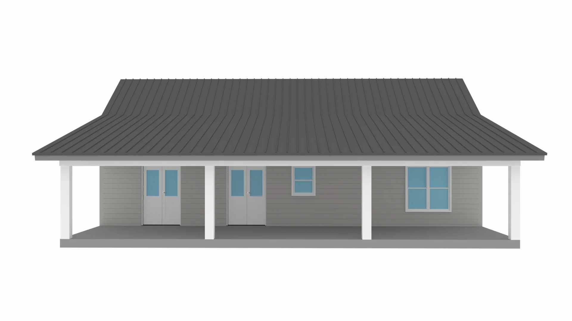 RP-10002-L Langston Barndominium  House Plan - Image 7