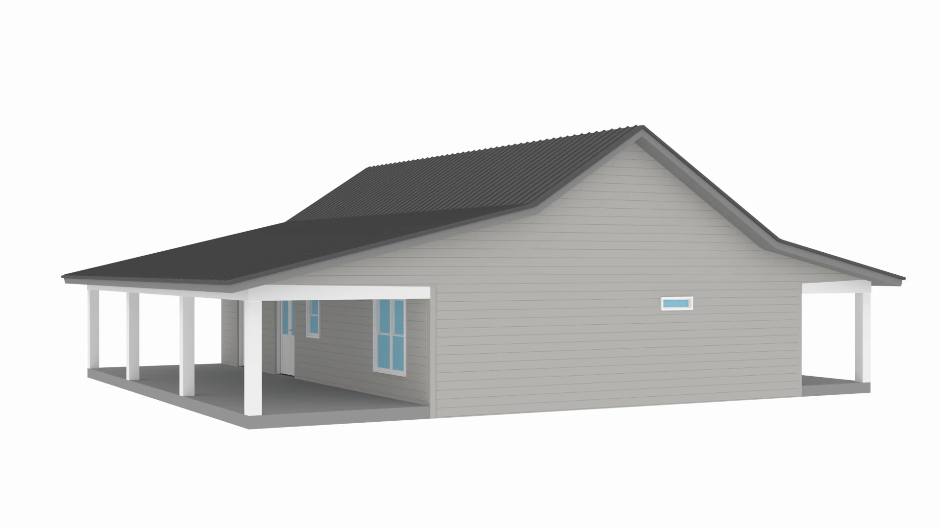 RP-10002-L Langston Barndominium  House Plan - Image 8