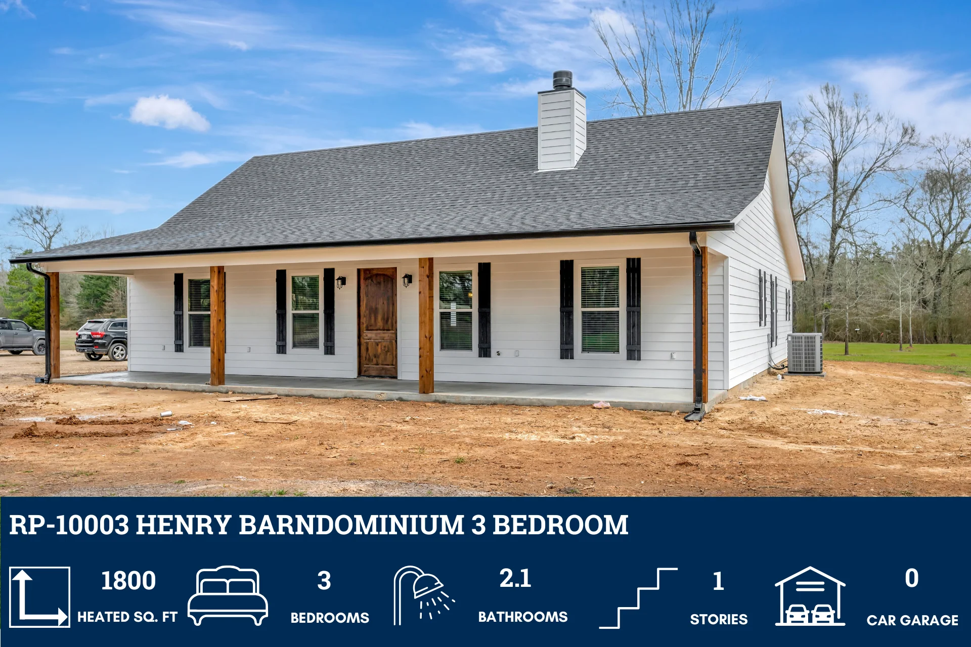 RP-10003 Henry Barndominium House Plan - Image 3