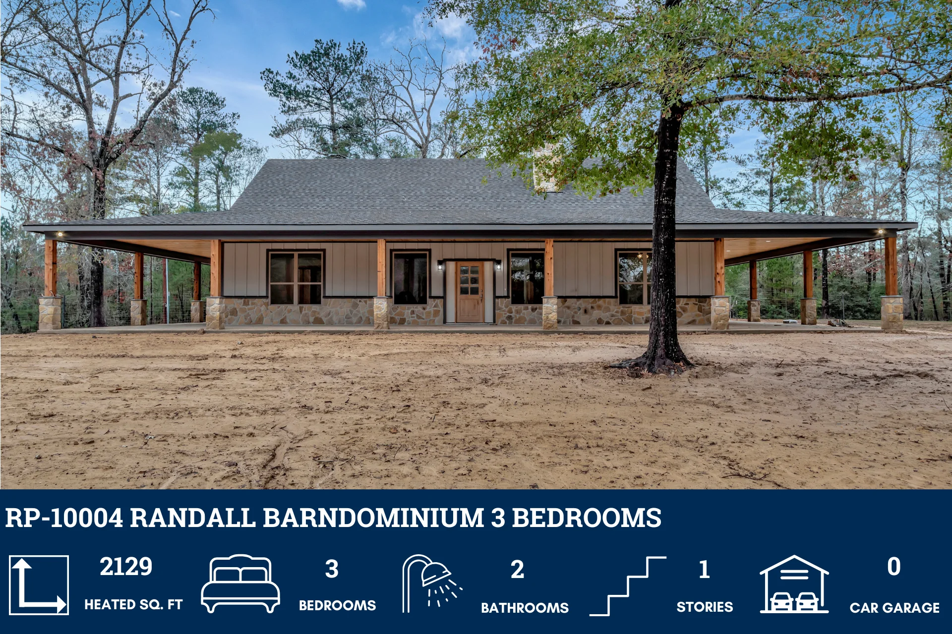 RP-10004 Randall Barndominium House Plan - Image 7