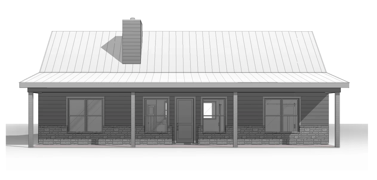 RP-10005 Hopkins Barndominium House Plan - Image 20