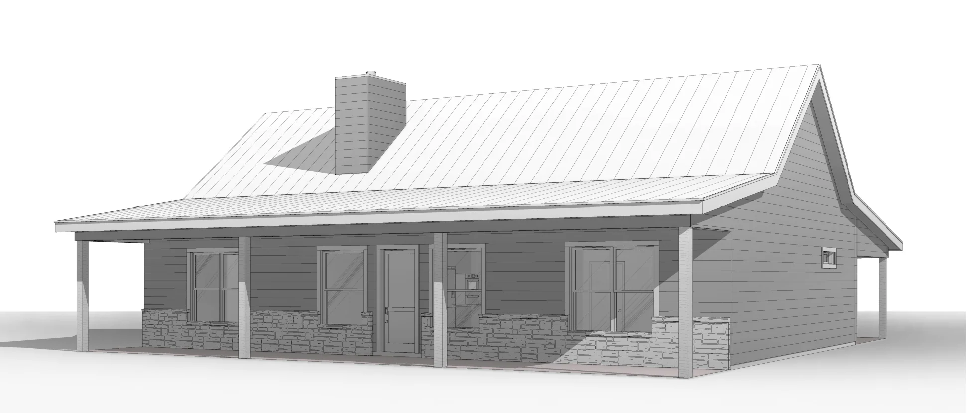 RP-10005 Hopkins Barndominium House Plan - Image 21