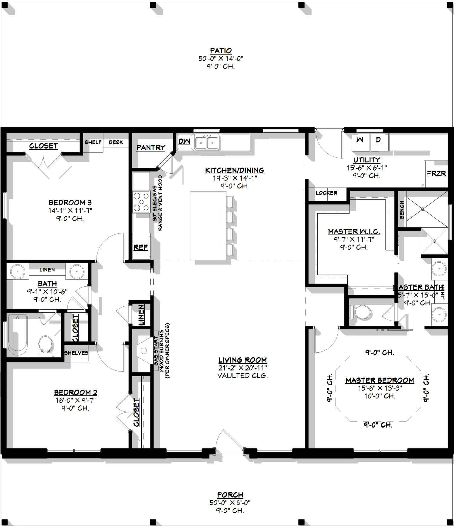 RP-10005 Hopkins Barndominium House Plan - Image 22