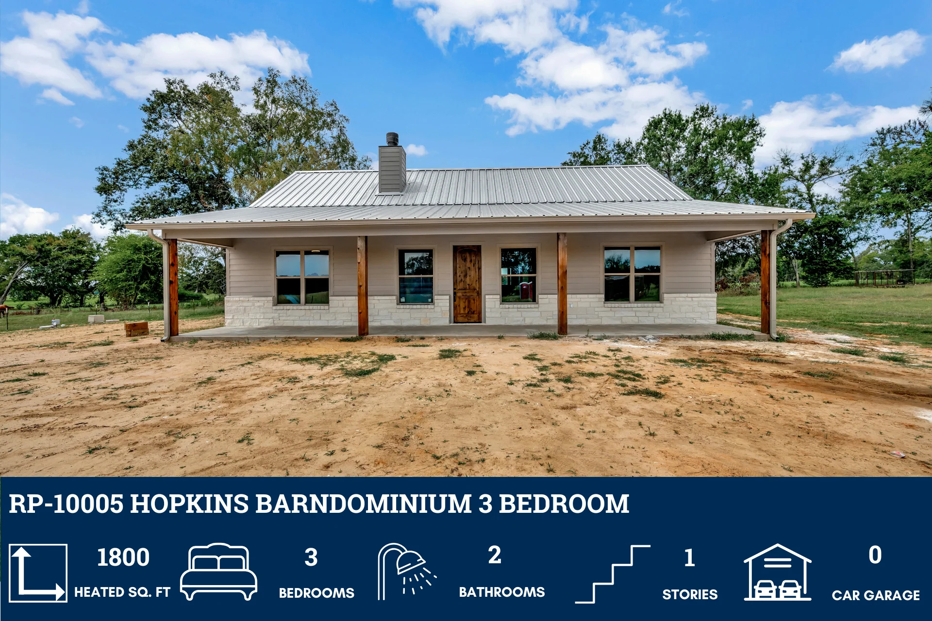 RP-10005 Hopkins Barndominium House Plan - Image 6