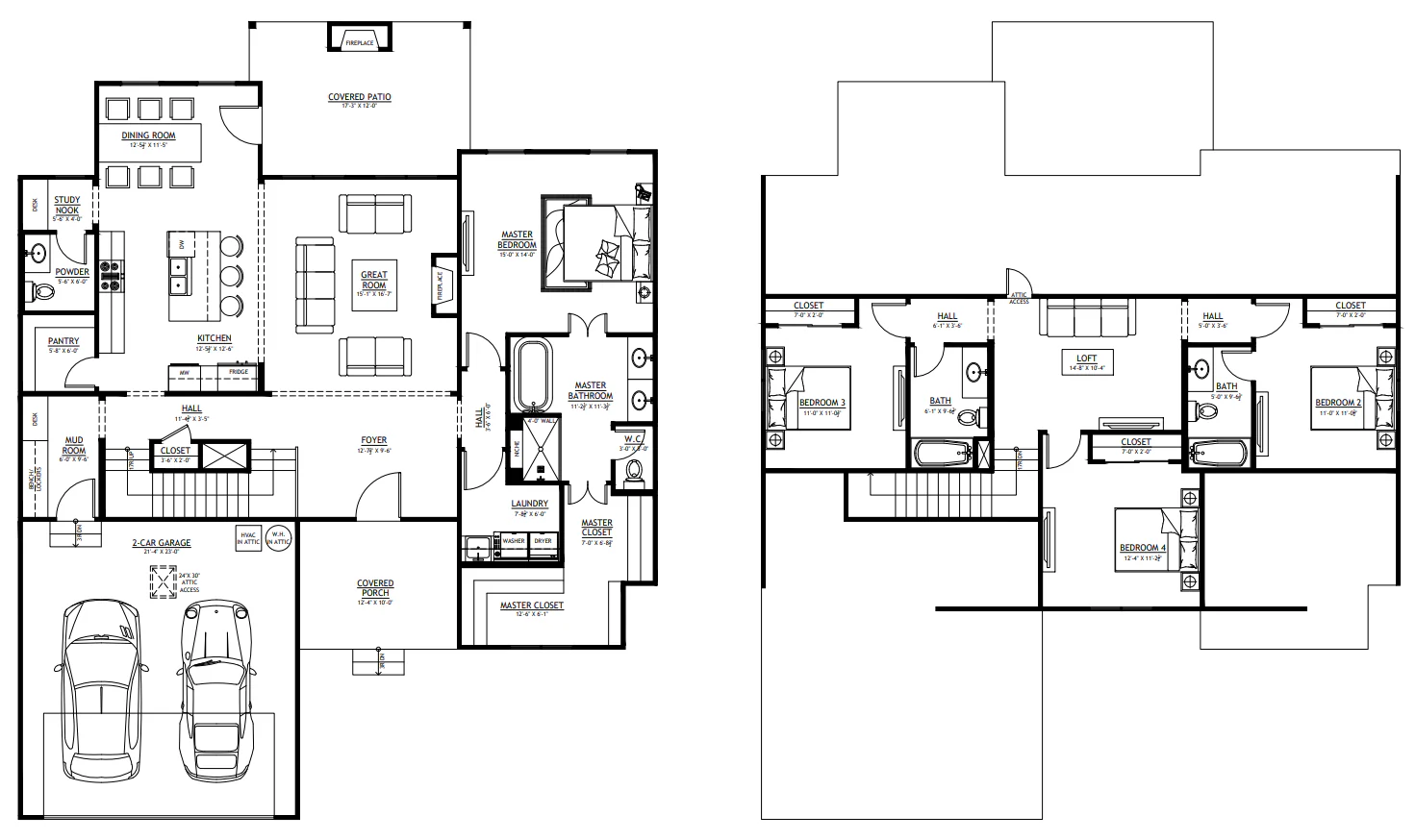 SV-30001 Asher Custom Home Plan - Image 6