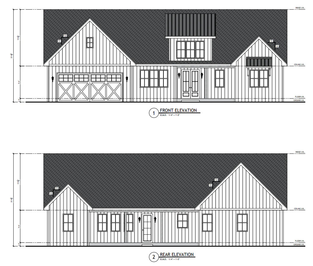 SV-30002 Belmont Custom Home Plan - Image 3