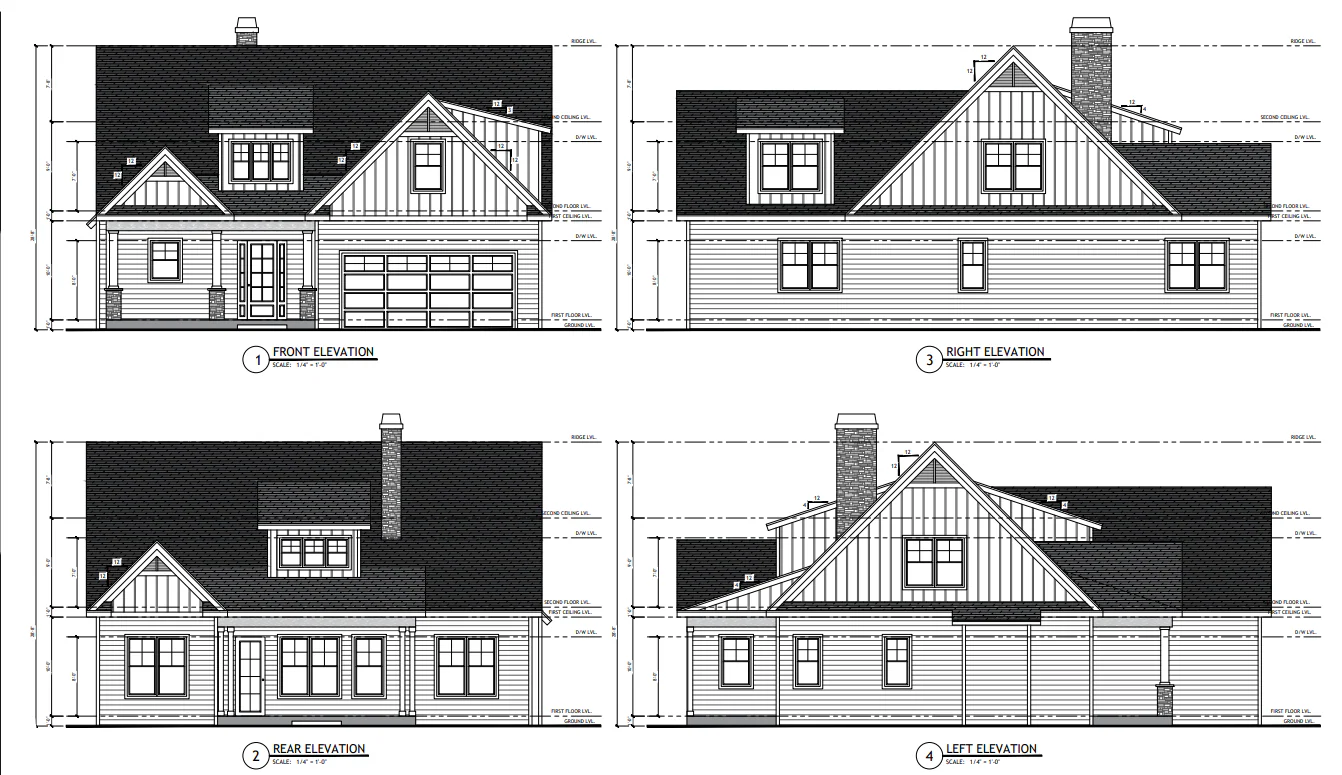 SV-30004 Eastwood Custom Home Plan - Image 3