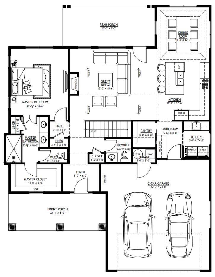 SV-30004 Eastwood Custom Home Plan - Image 4