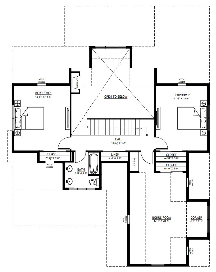 SV-30004 Eastwood Custom Home Plan - Image 5