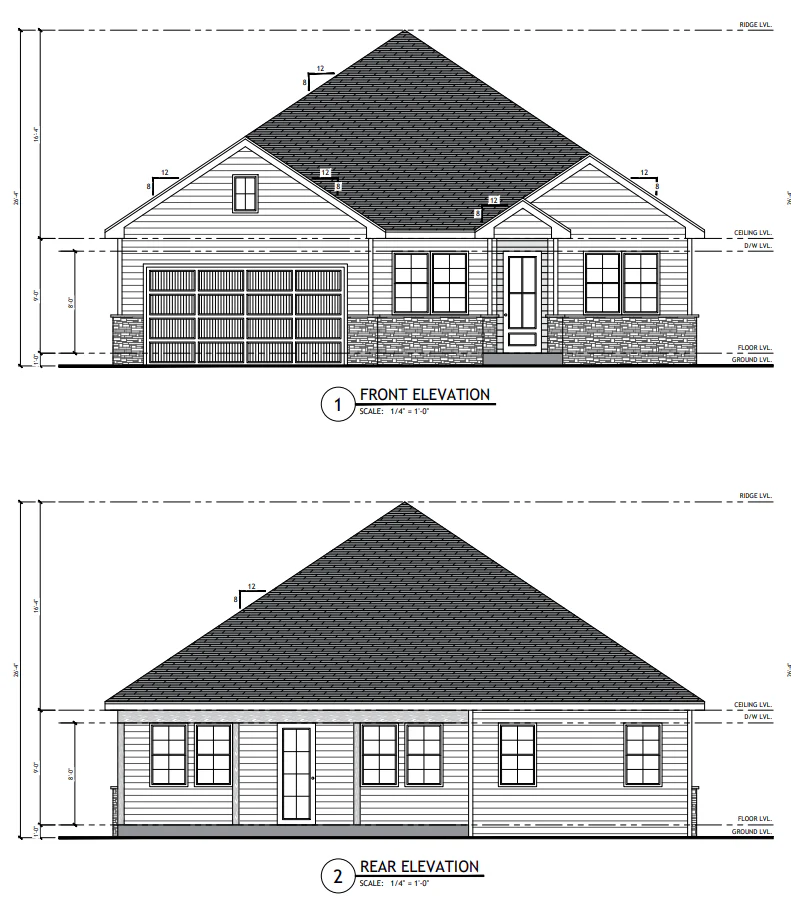 SV-30006 Oakland Custom Home Plan - Image 3