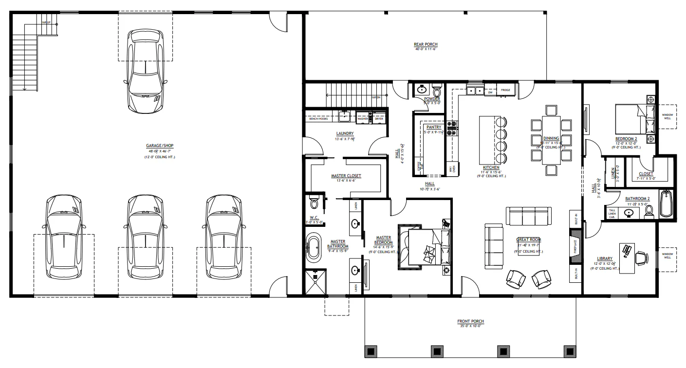 SV-30007 Rosewood Custom Home Plan - Image 5