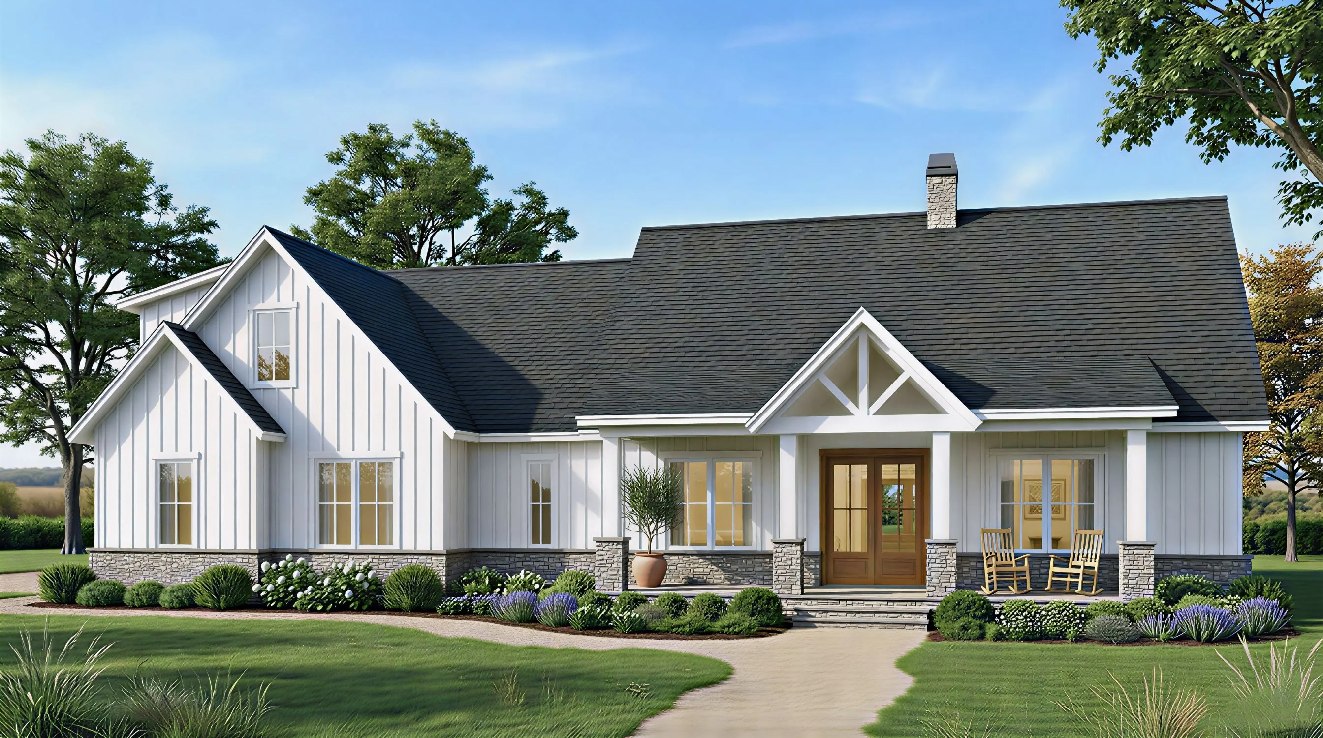 SV-30008 Windsor Custom Home Plan - Image 2