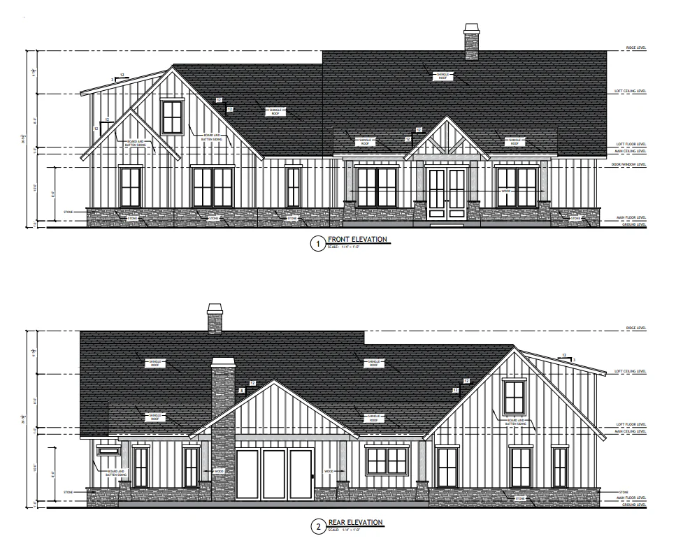 SV-30008 Windsor Custom Home Plan - Image 3