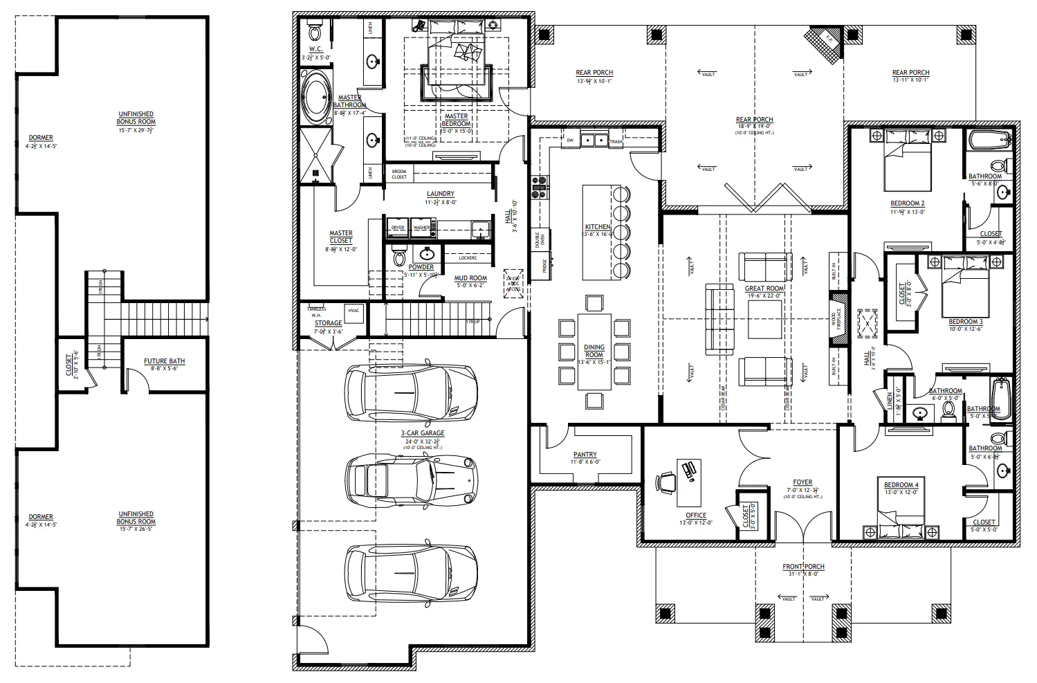 SV-30008 Windsor Custom Home Plan - Image 4