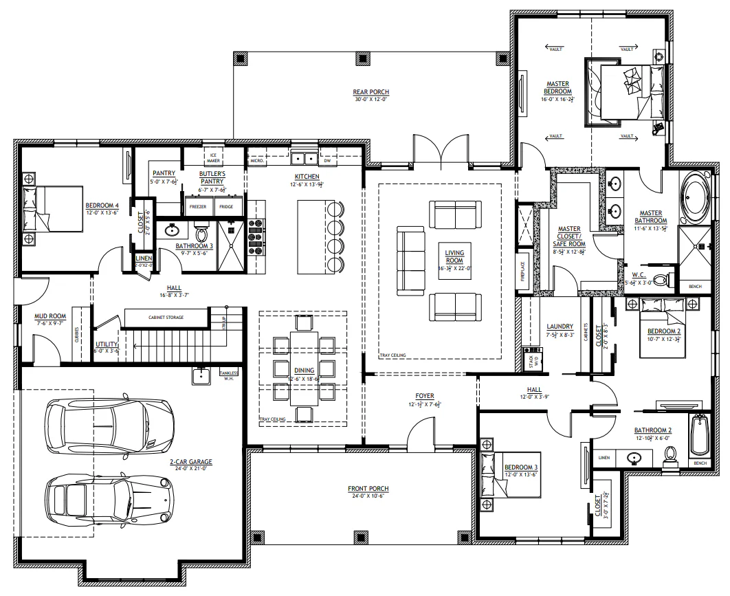 SV-30009 Jade Custom Home Plan - Image 4