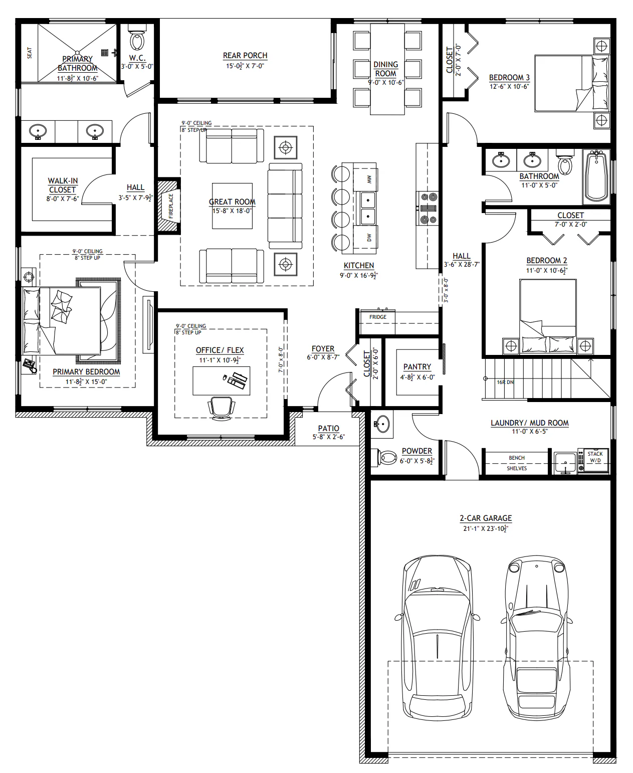 SV-30011 Carmen Custom Home Plan - Image 5