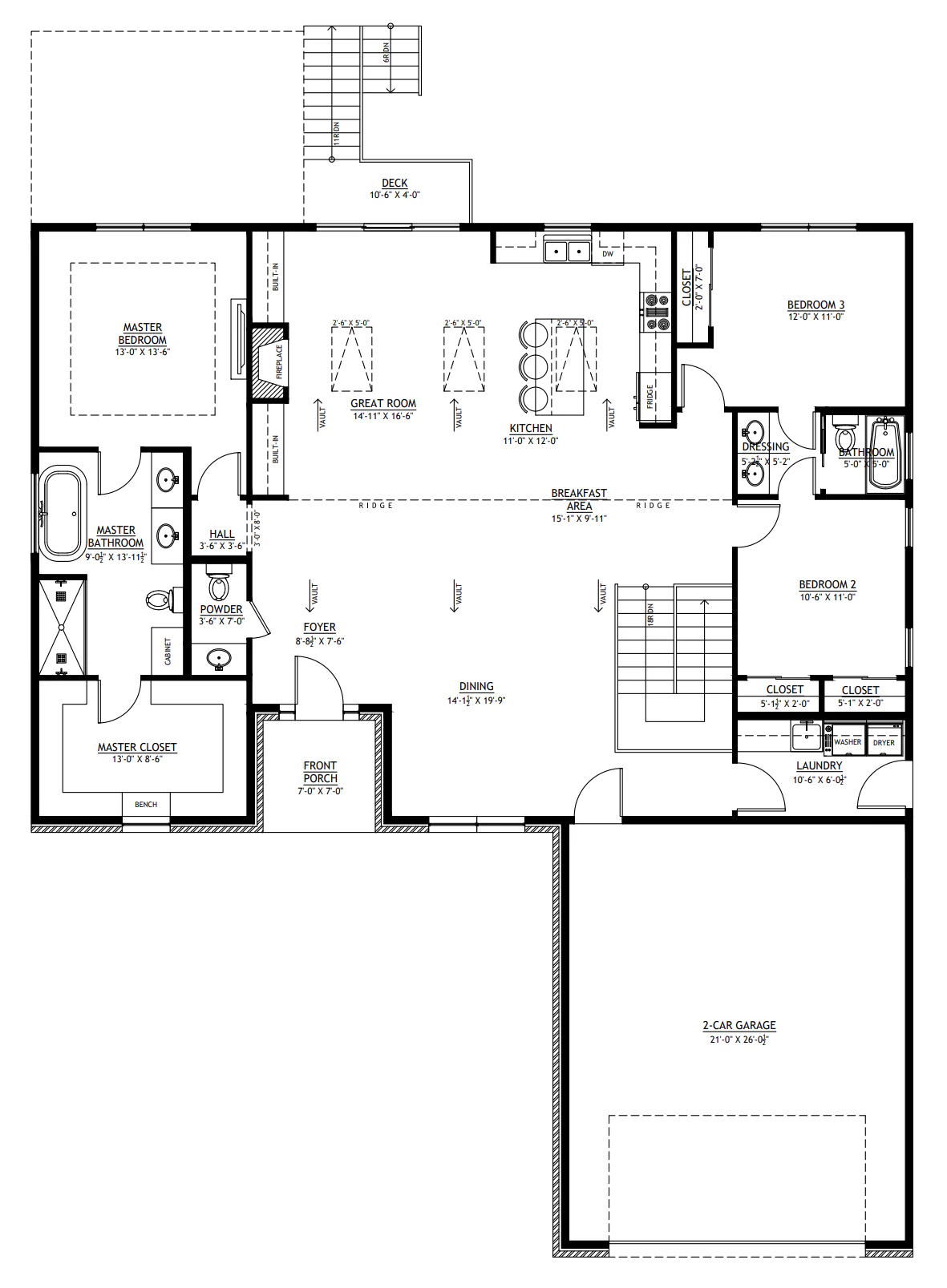 SV-30015 Shane Custom Home Plan - Image 6