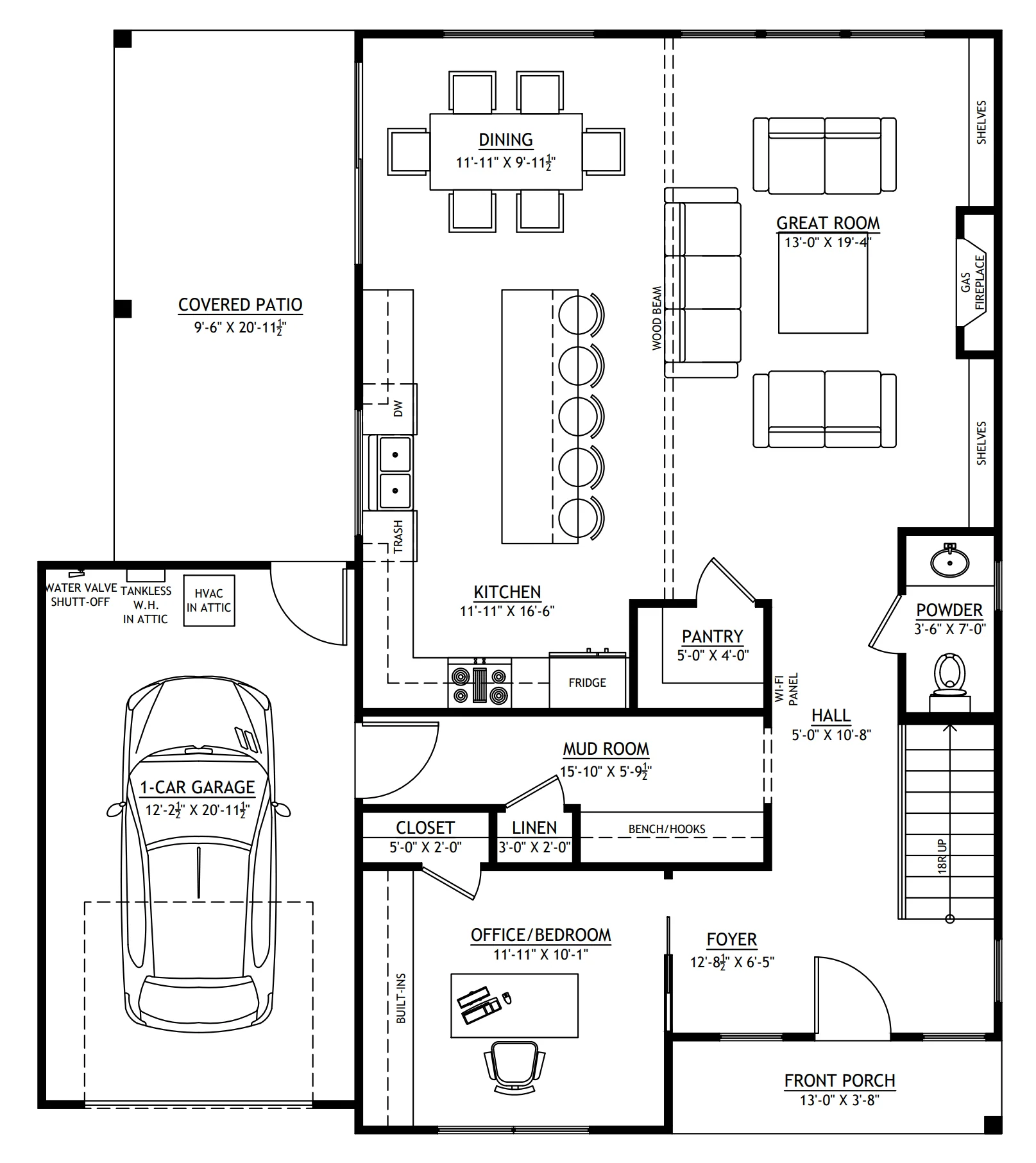SV-30019-B Brooks Custom Home Plan - Image 4