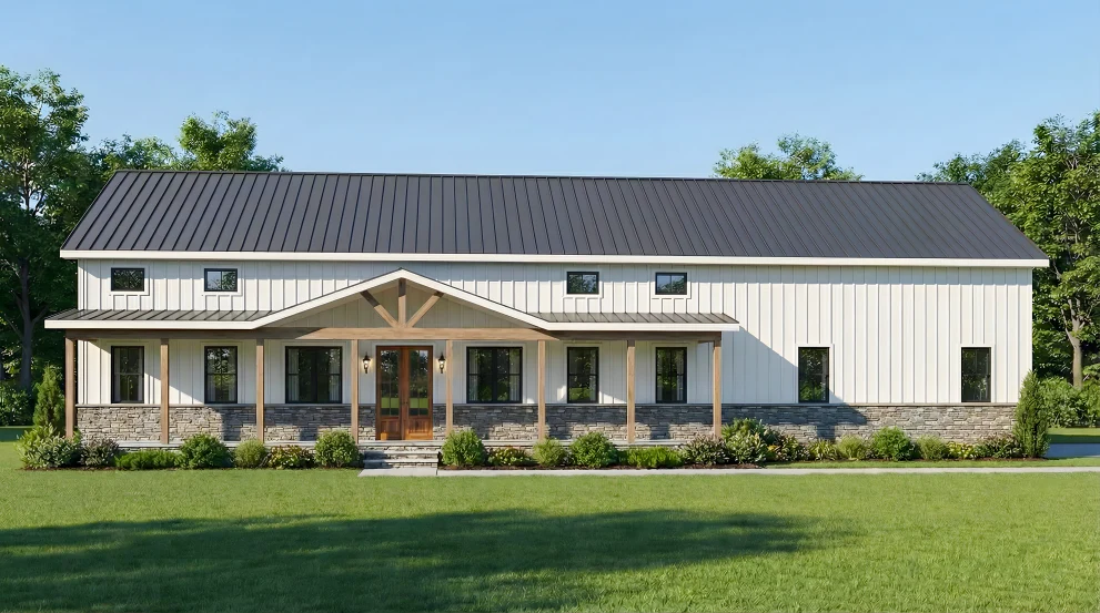 SV-5501-C Corey Barndominium House Plan - Image 2