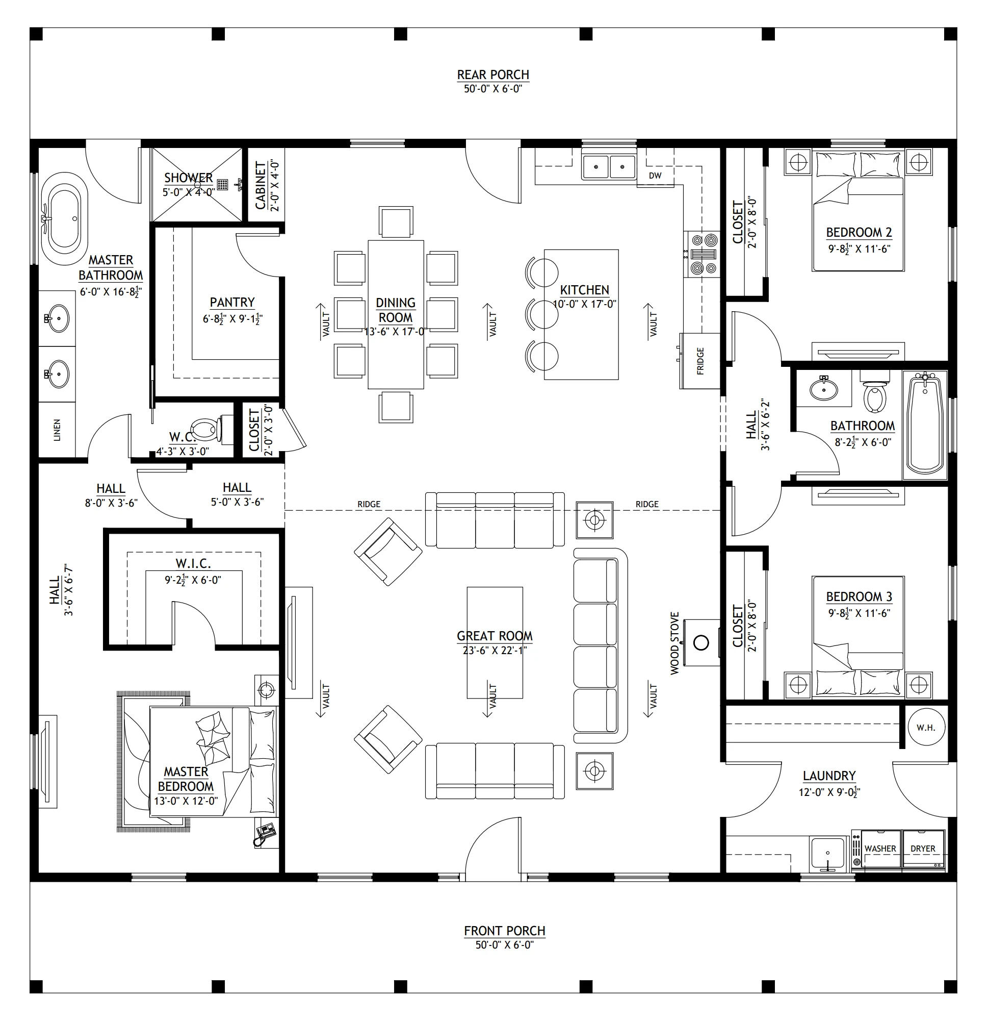 SV-5502 Carter Barndominium House Plan - Image 7