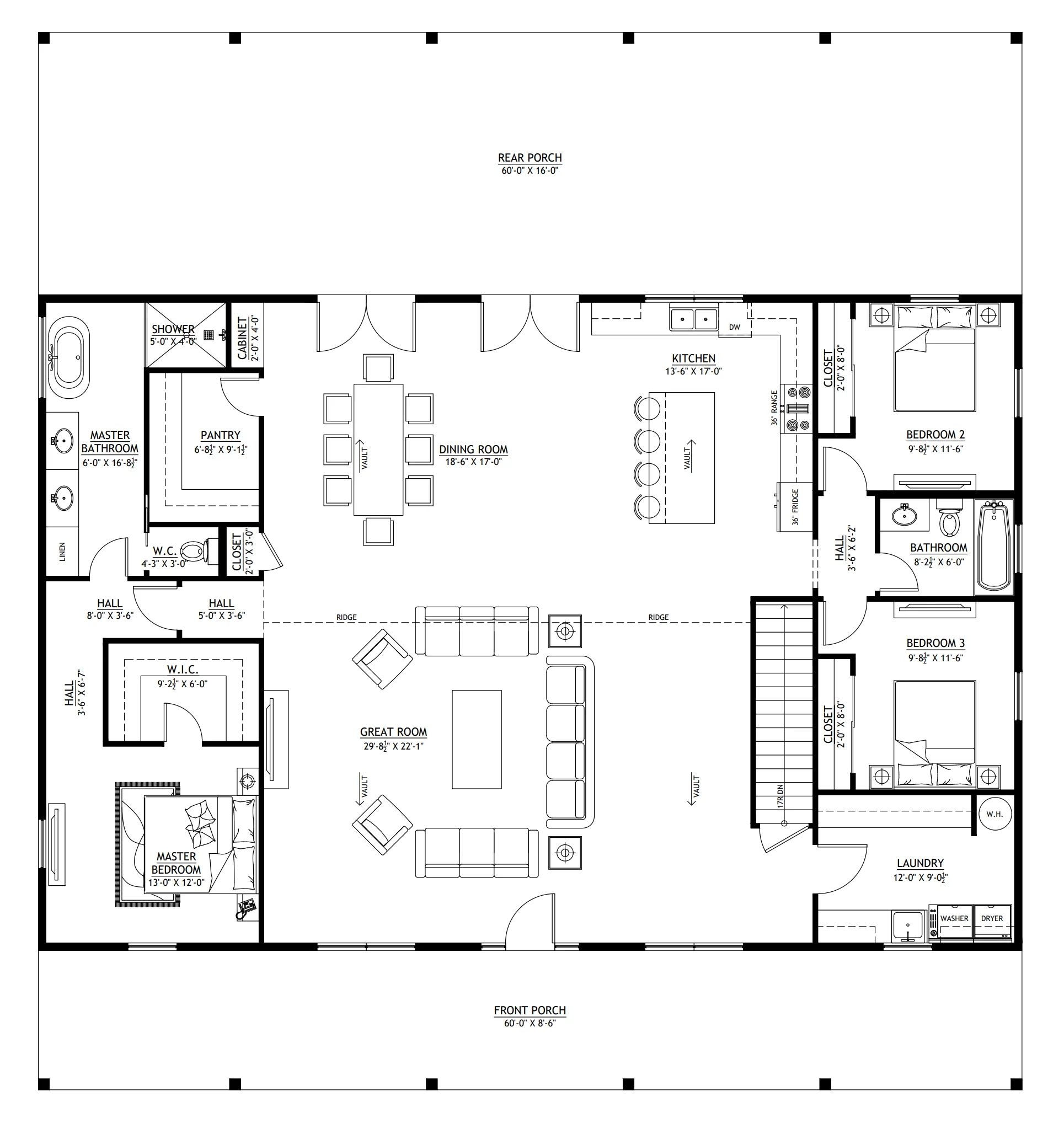 SV-5502-D David Barndominium House Plan - Image 3