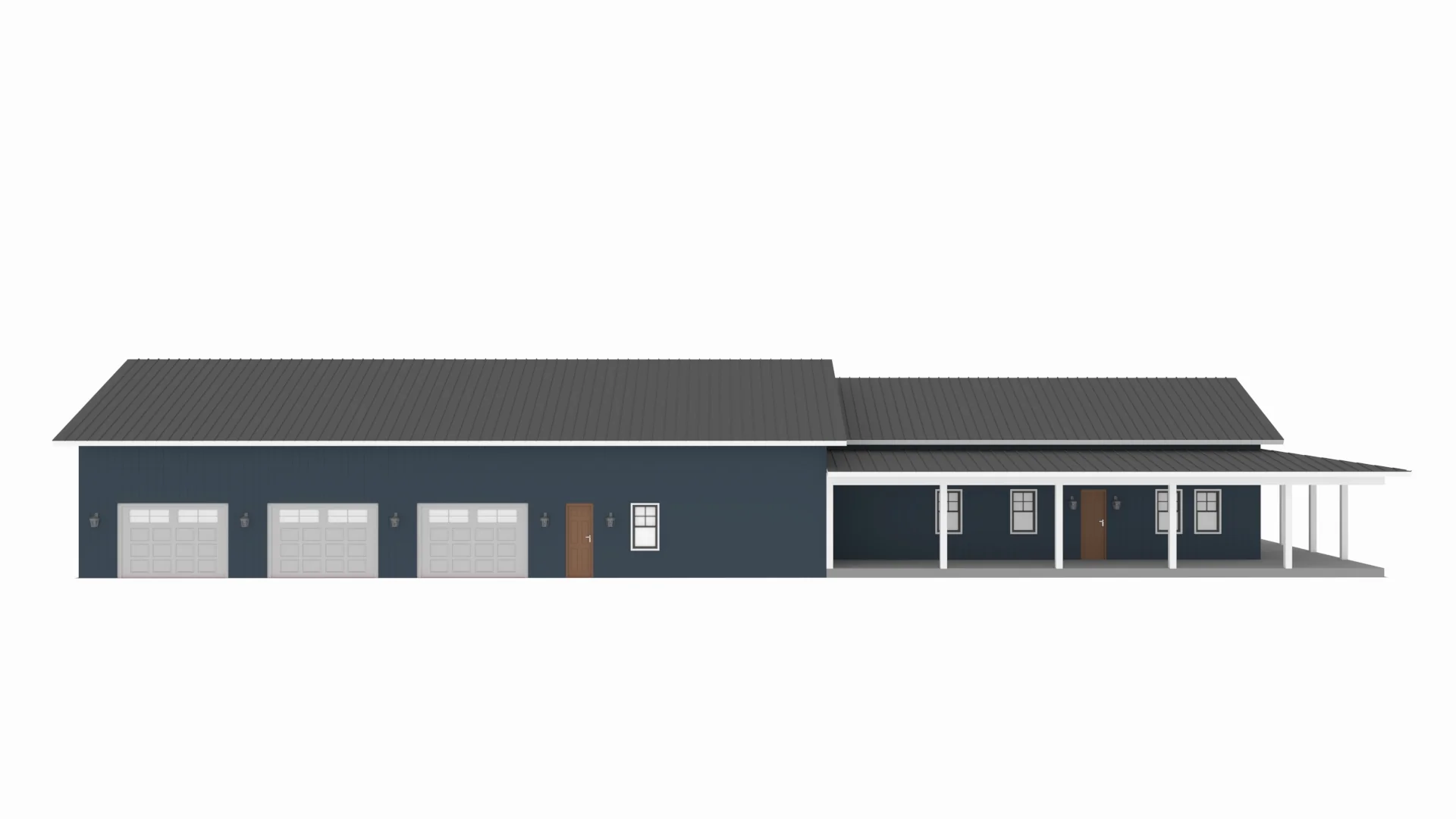 SV-5503-C Charlie Barndominium House Plan - Image 11