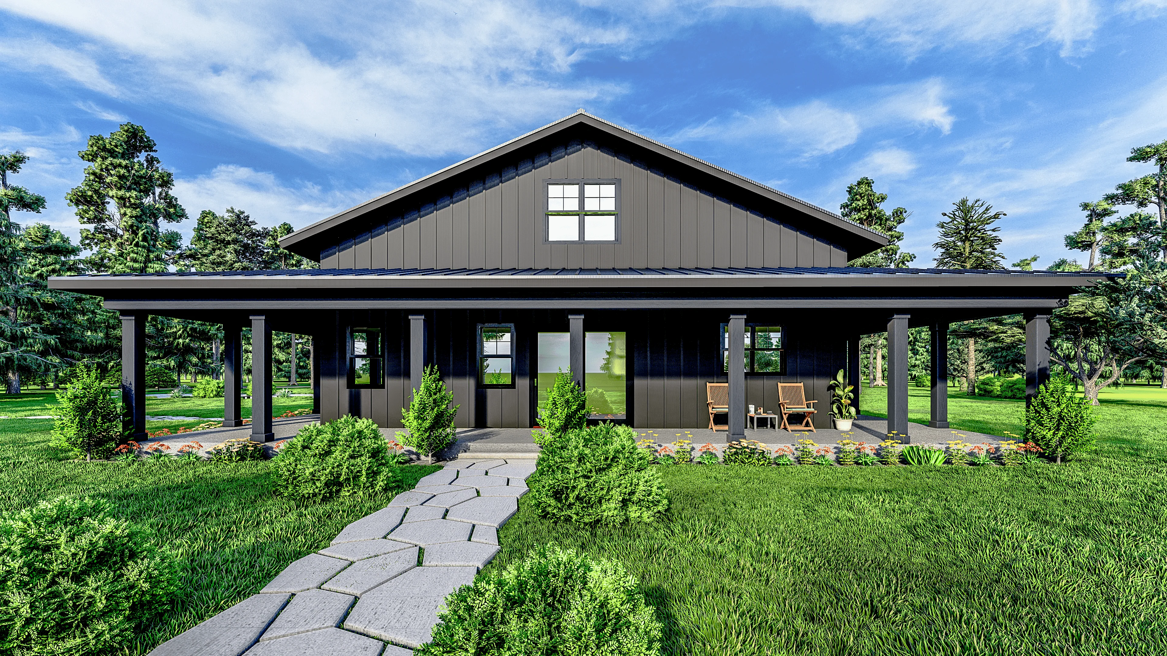 SV-5503 Parker Barndominium House Plan - Image 4