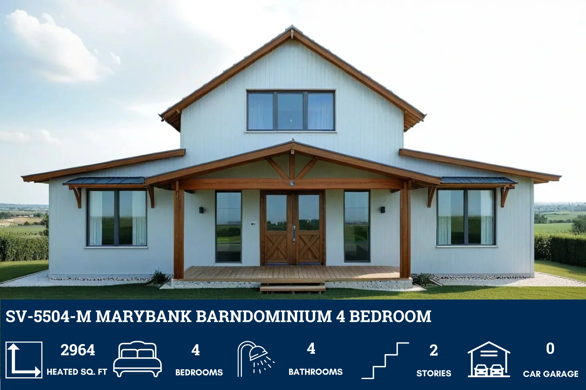 SV-5504-M Marybank Barndominium House Plan - Image 3