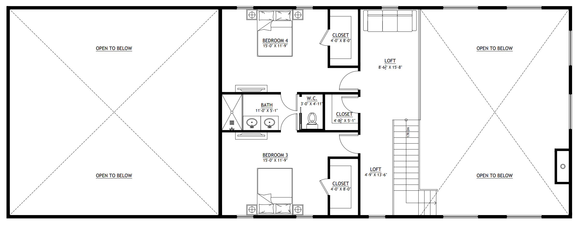 SV-5505 Callum Barndominium House Plan - Image 3