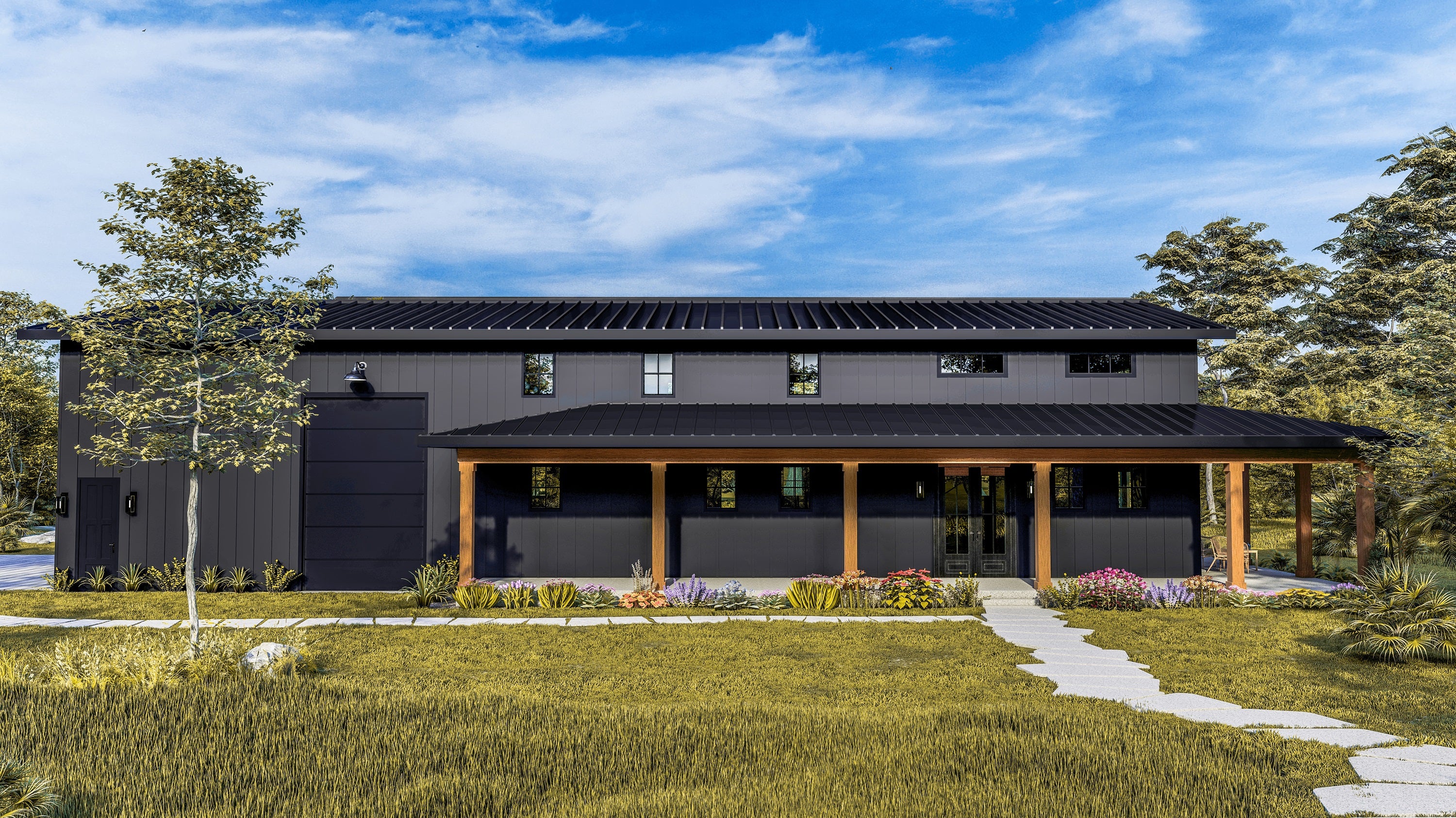 SV-5505 Callum Barndominium House Plan - Image 6
