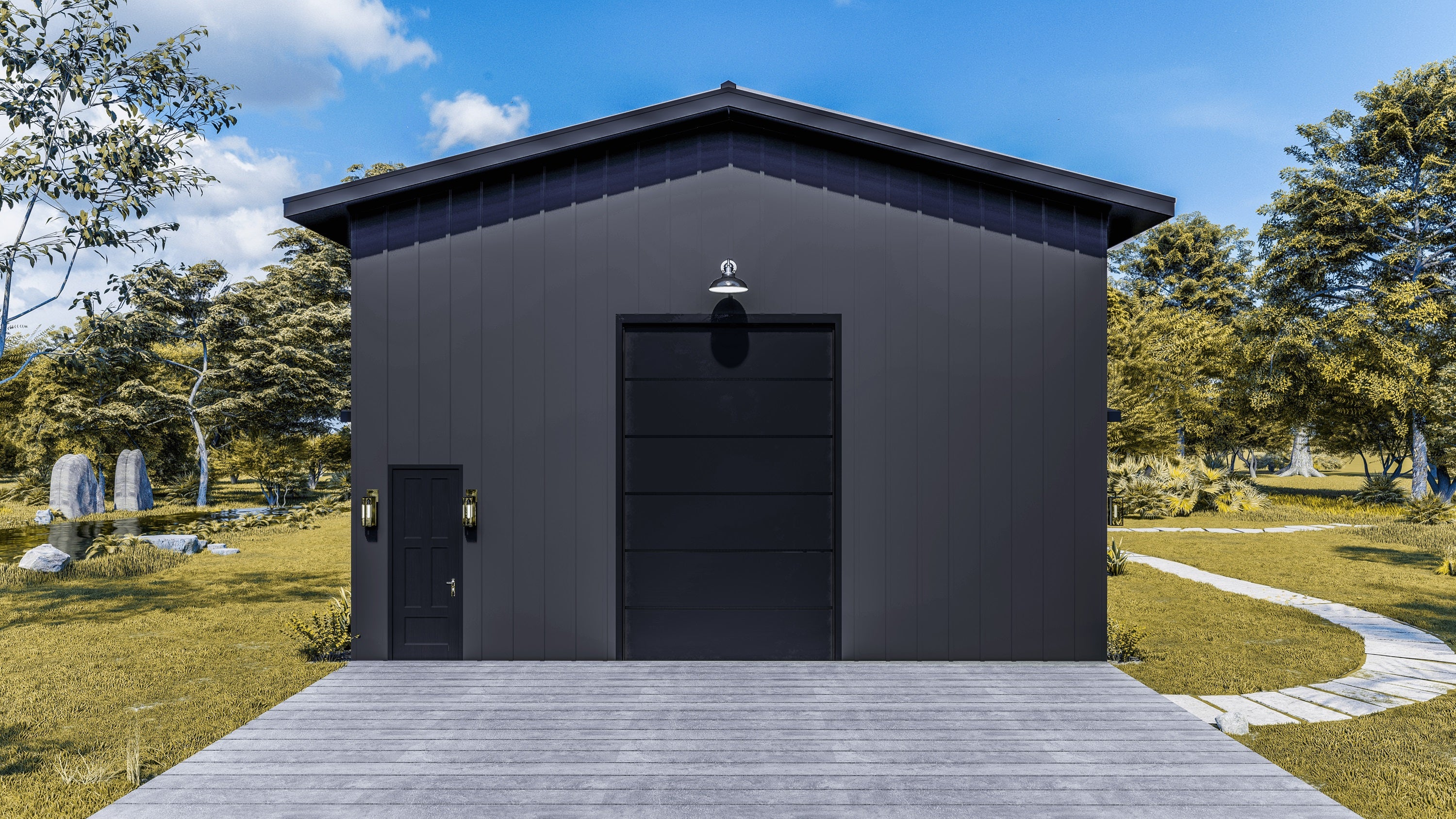 SV-5505 Callum Barndominium House Plan - Image 7