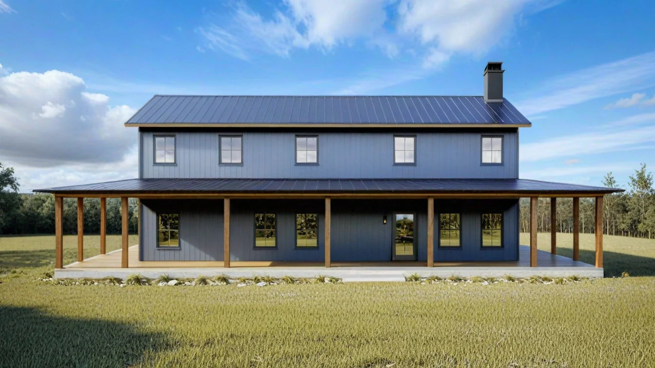 SV-5505-W Waters Barndominium House Plan - Image 2