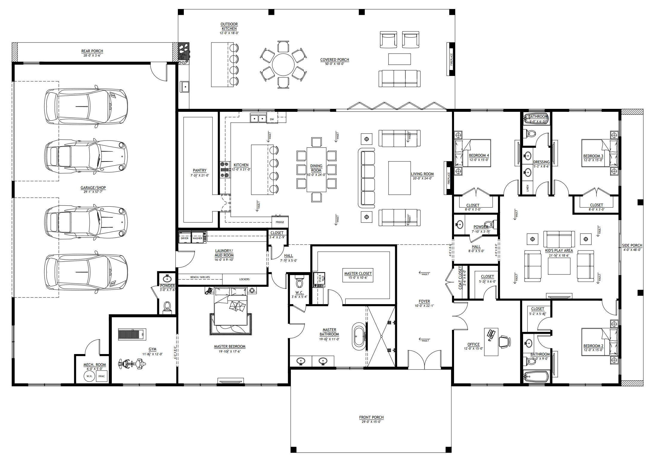 SV-5508 Benton Barndominium House Plan - Image 5