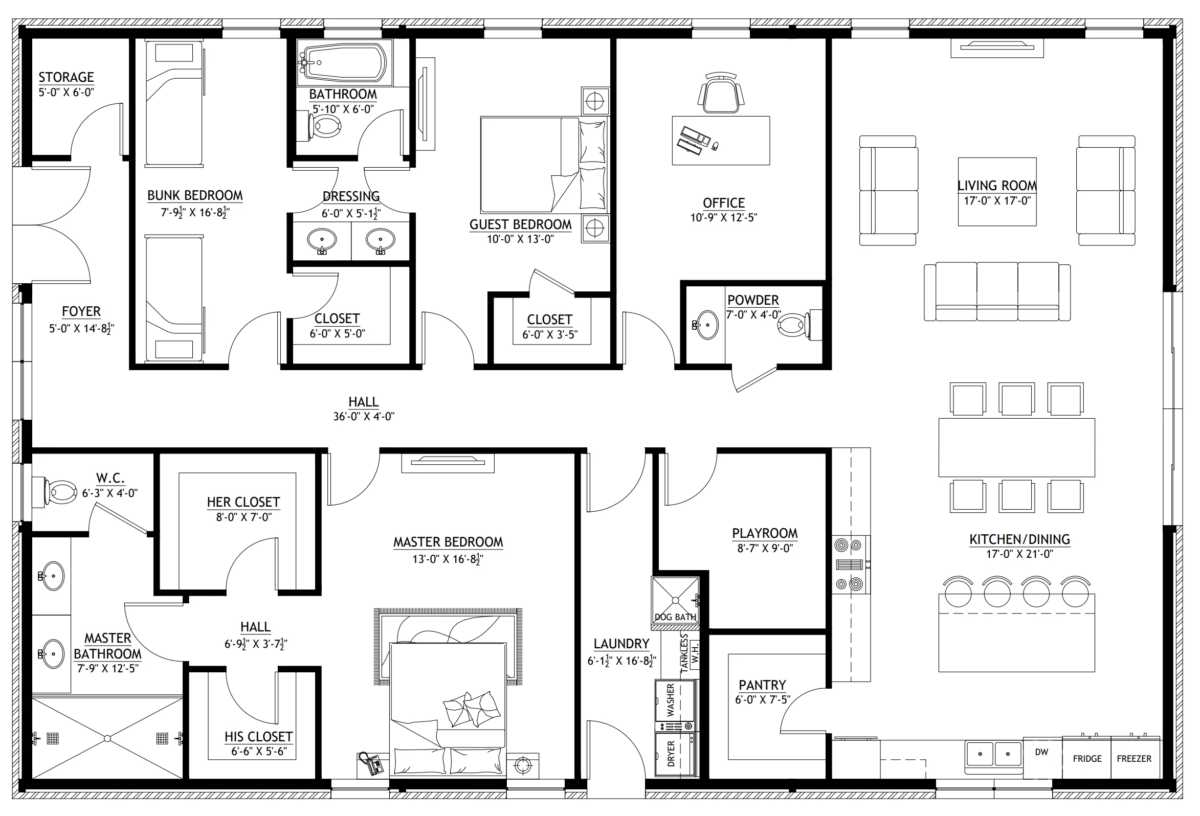 SV-5509 Dallas Barndominium House Plan - Image 7